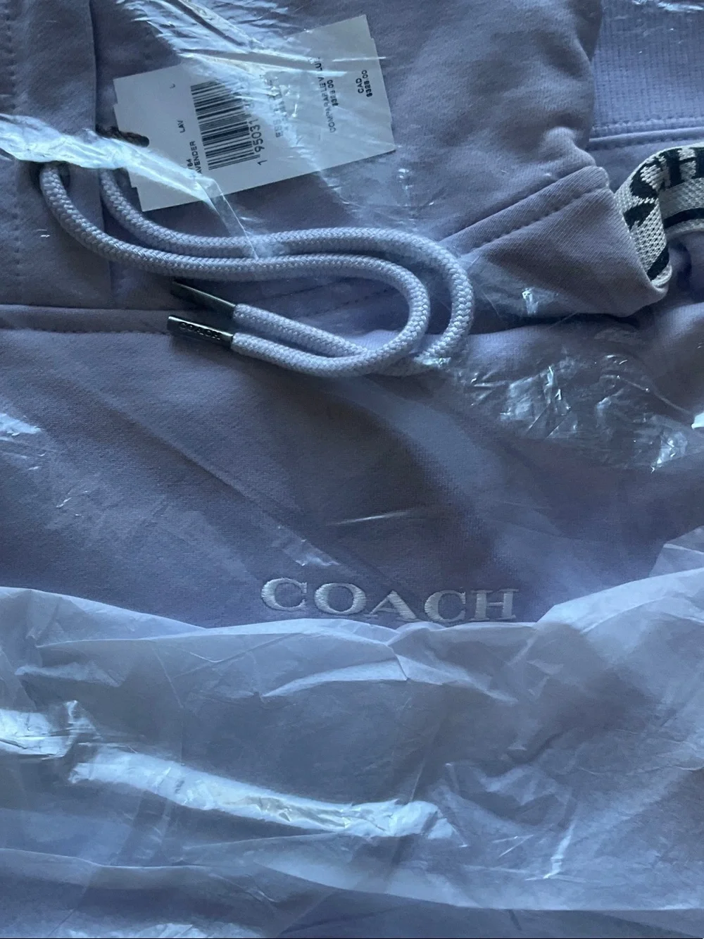 NWT Women’s Coach Lavender Logo Jogger Set